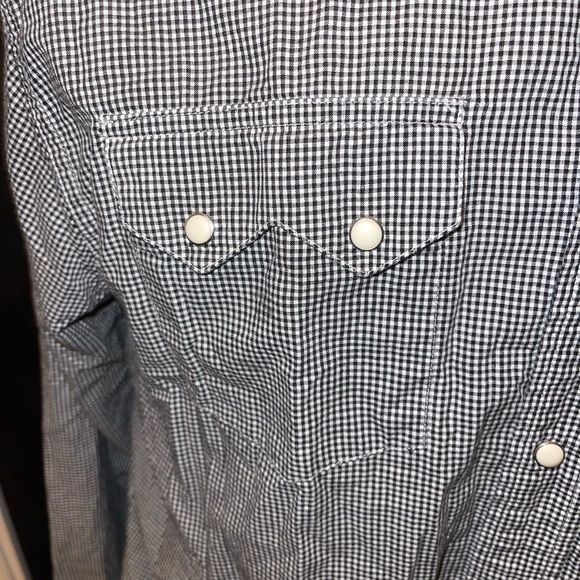 Levi’s : Western Wear : Men’s Pearl Snap Shirt : Men’s 2XL : Big &Tall - Picture 3 of 4